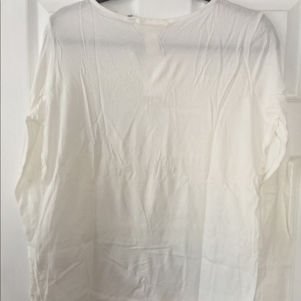 L/S white T-shirt - Picture 4 of 5